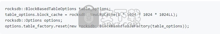 RocksDB(可嵌入数据库)