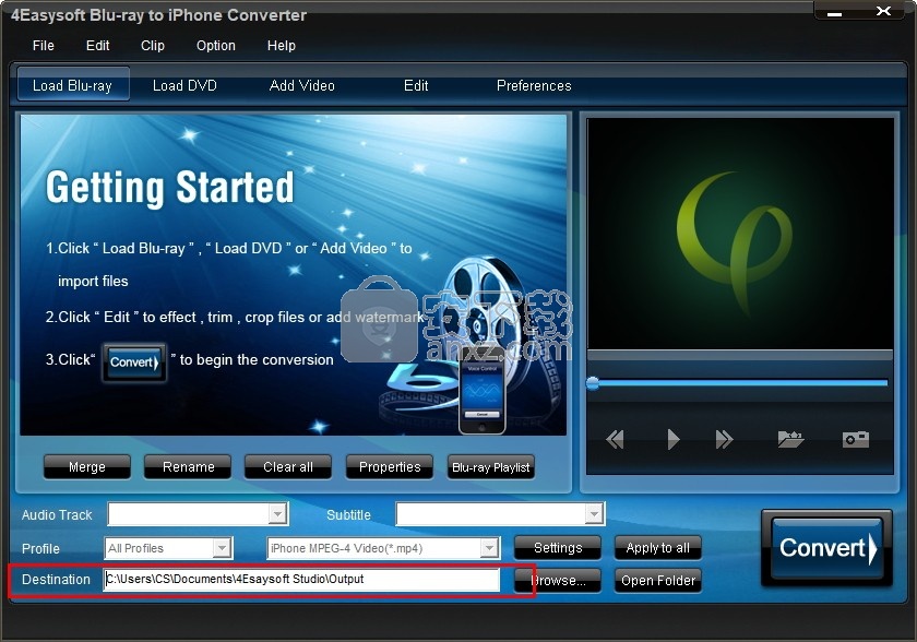 4Easysoft Blu-ray to iPhone Converter(蓝光转iPhone转换器)