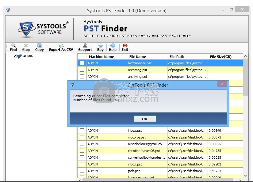 SysTools PST Finder(PST查找工具)