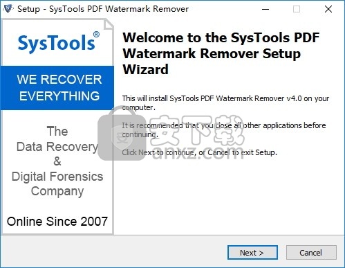 SysTools PDF Watermark Remover(PDF去水印工具)