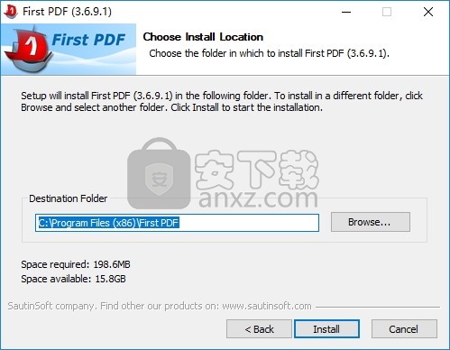 First PDF(PDF文件格式转换器)