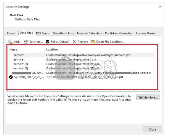 SysTools AddPST(PST文件批量导入Outlook工具)