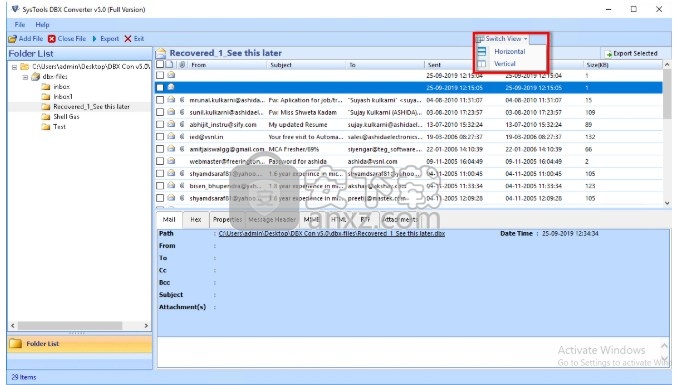SysTools DBX Converter(DBX格式转换工具)