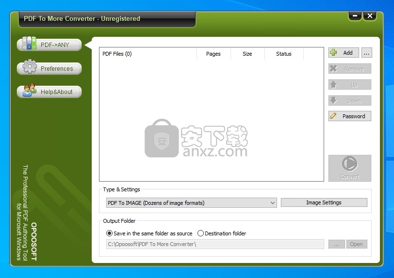 PDF To More Converter(PDF文件格式转换器)