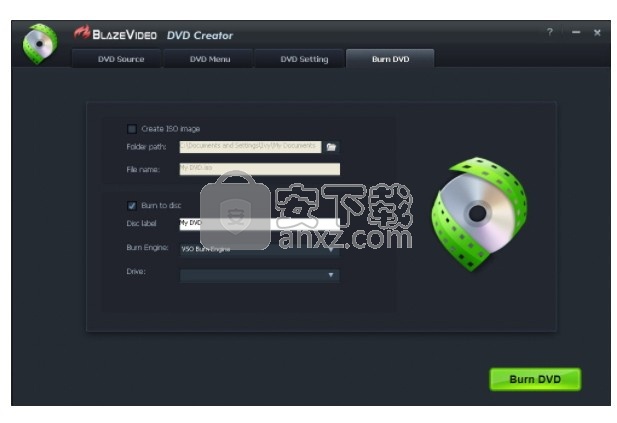 BlazeVideo DVD Creator(DVD刻录工具)