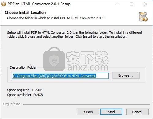 iOrgsoft PDF to HTML Converter(PDF转HTML转换器)