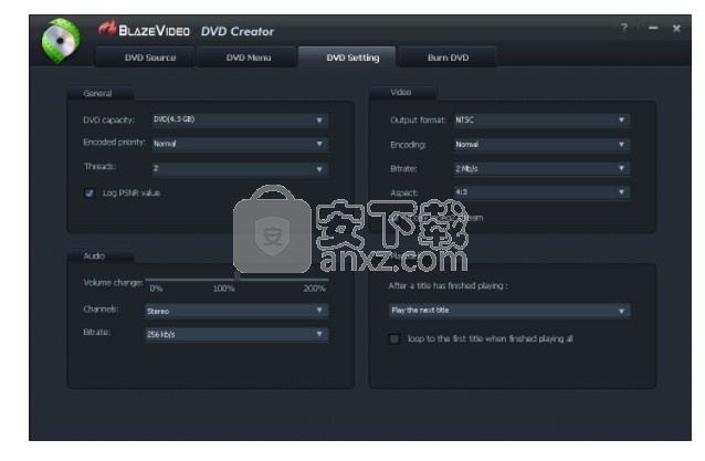 BlazeVideo DVD Creator(DVD刻录工具)