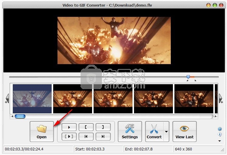 Video to GIF Converter(视频转gif转换器)