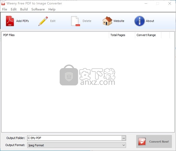 Weeny Free PDF to Image Converter(PDF转图片转换器)