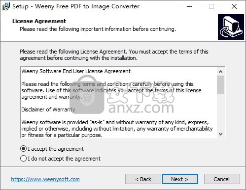 Weeny Free PDF to Image Converter(PDF转图片转换器)