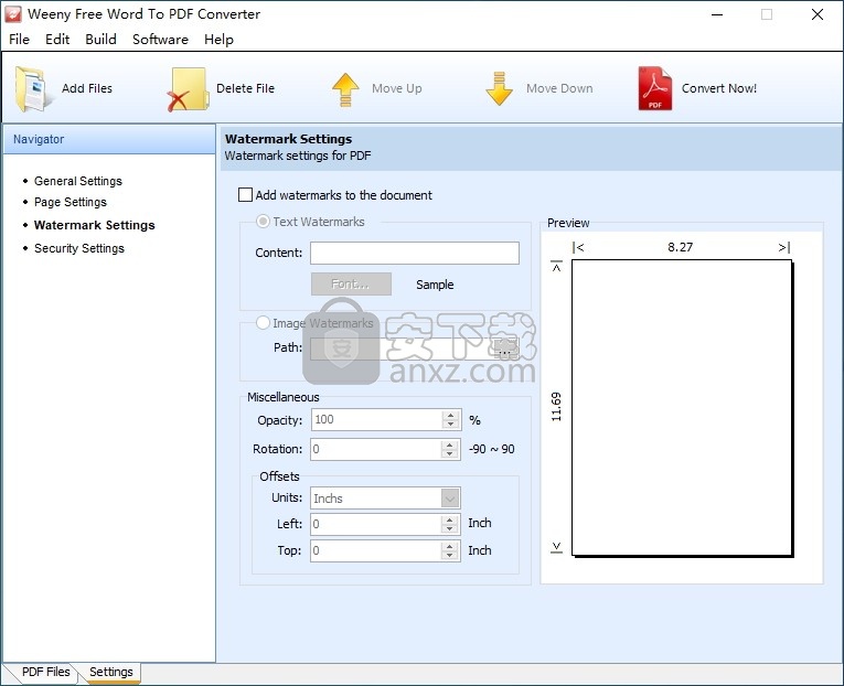 Weeny Free Word to PDF Converter(免费Word转PDF转换器)