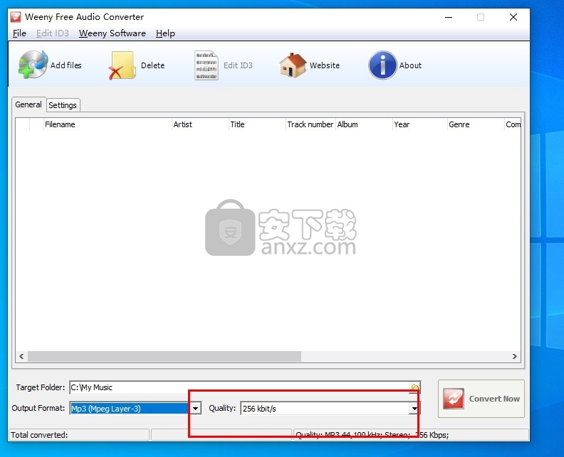 Weeny Free Audio Converter(免费音频格式转换器)