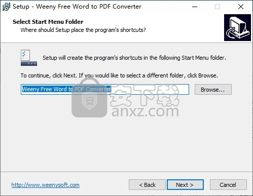 Weeny Free Word to PDF Converter(免费Word转PDF转换器)