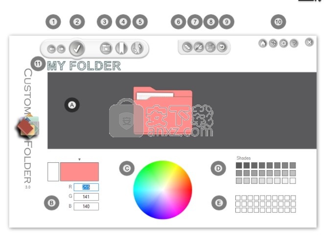 CustomFolder(文件夹自定义工具)