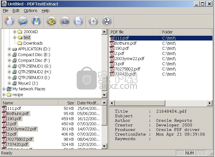 PDF Plain Text Extractor(pdf文字提取工具)
