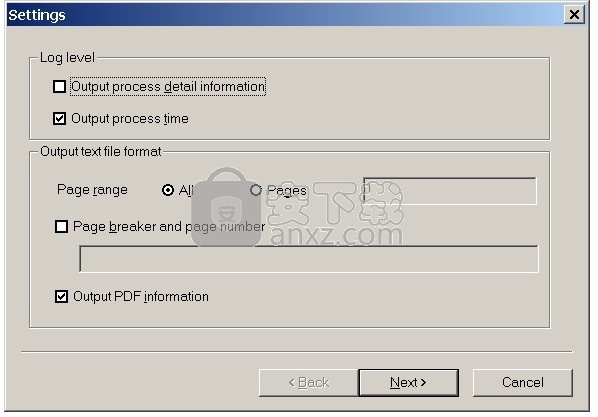 PDF Plain Text Extractor(pdf文字提取工具)