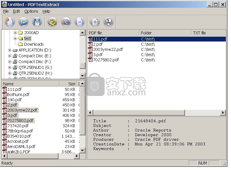PDF Plain Text Extractor(pdf文字提取工具)