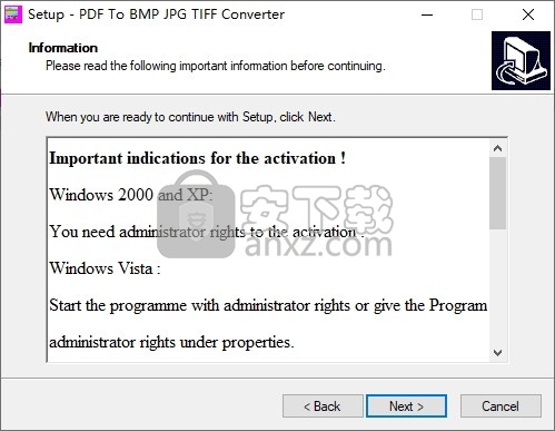 PDF To BMP JPG TIFF Converter(PDF转图片转换器)