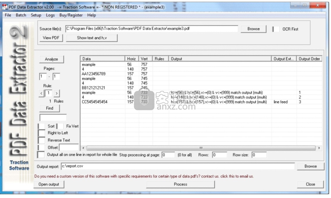 PDF Data Extractor(PDF数据提取器)