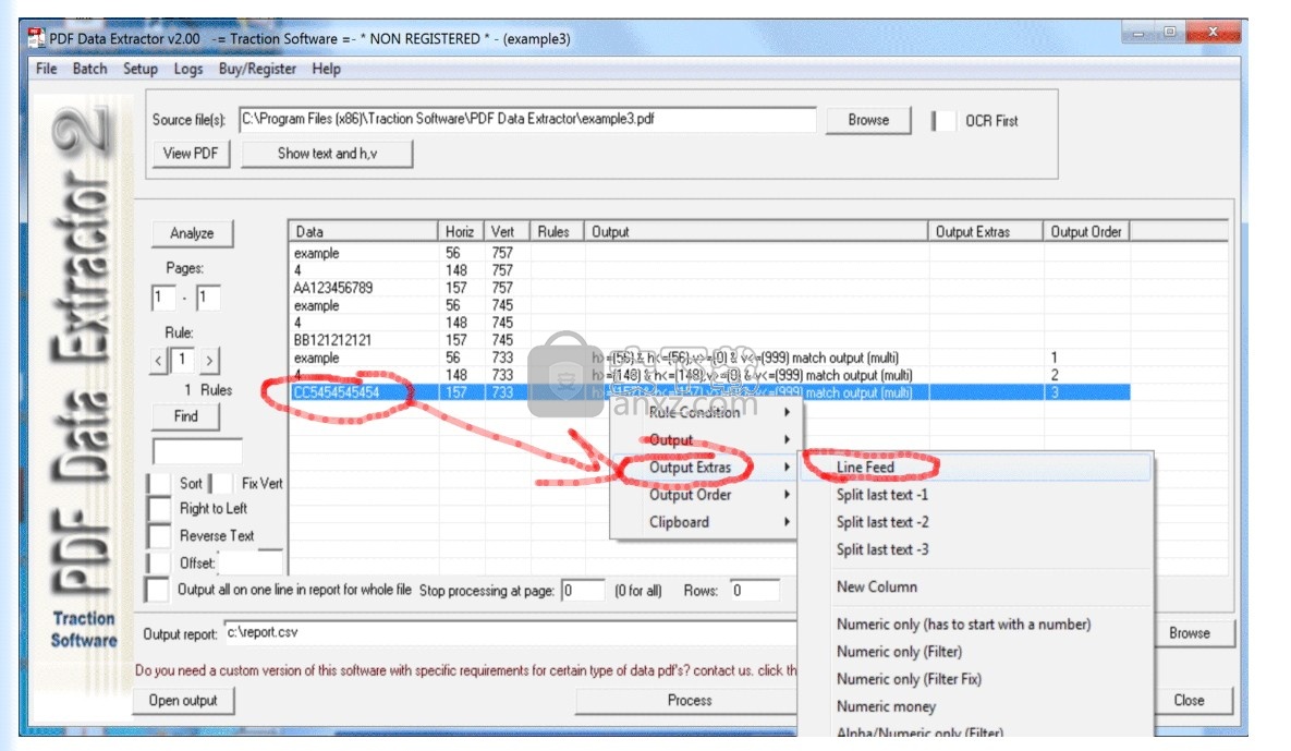 PDF Data Extractor(PDF数据提取器)