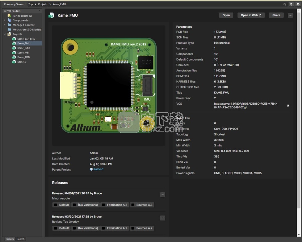 Altium Concord Pro 2021(电子元件管理工具)