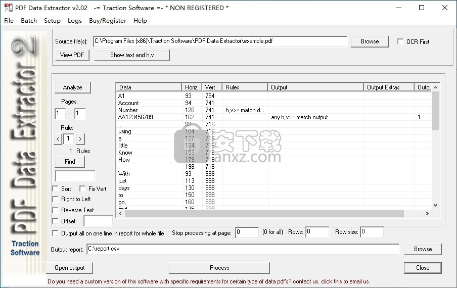 PDF Data Extractor(PDF数据提取器)