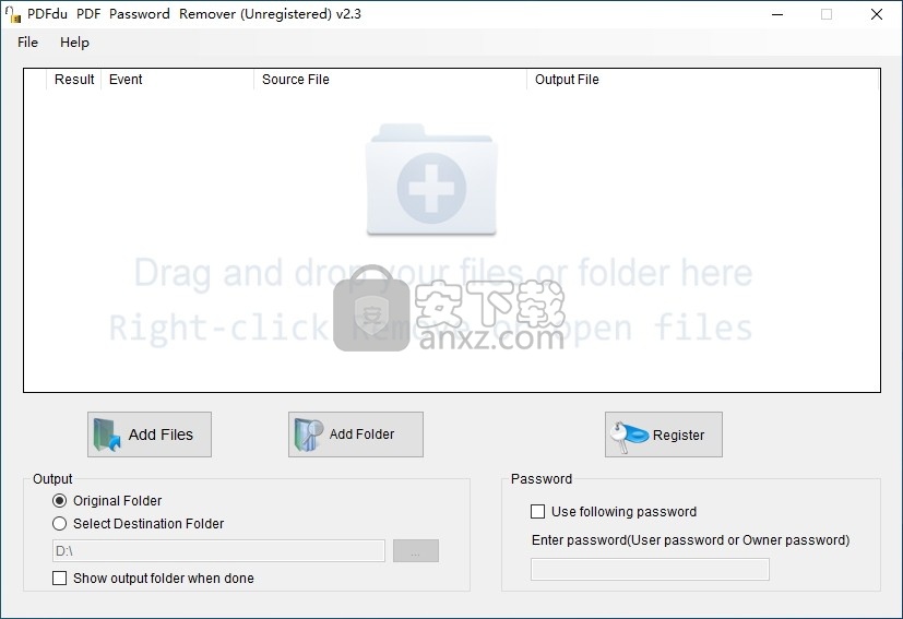 PDFdu PDF Password Remover(PDF密码移除器)