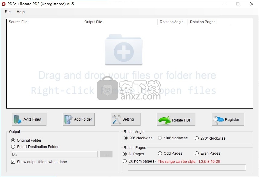 PDFdu Rotate PDF(PDF页面旋转工具)