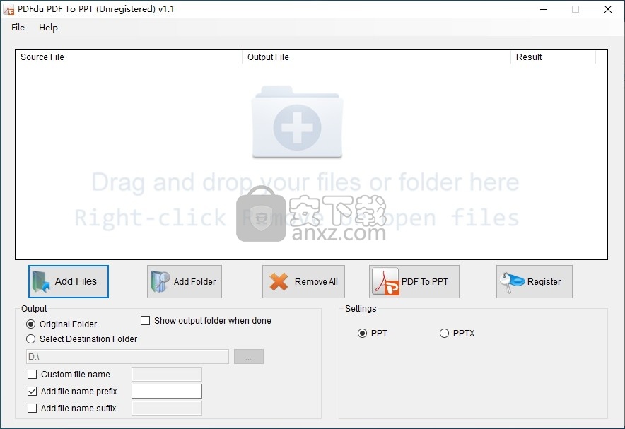 PDFdu PDF To PPT(PDF转PPT转换器)