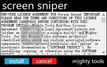 Screen Sniper(屏幕截图工具)