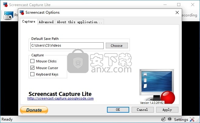 Screencast Capture Lite(电脑屏幕录像工具)