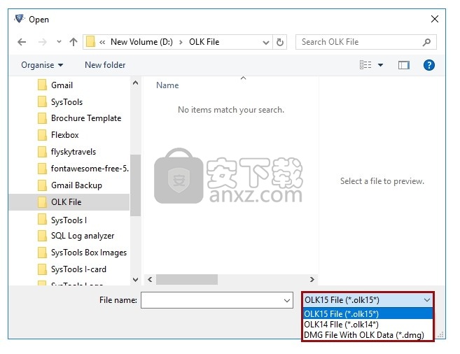 SysTools OLK Viewer(OLK文件查看器)