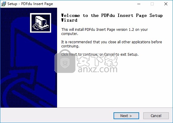 PDFdu Insert Page(PDF页面插入软件)