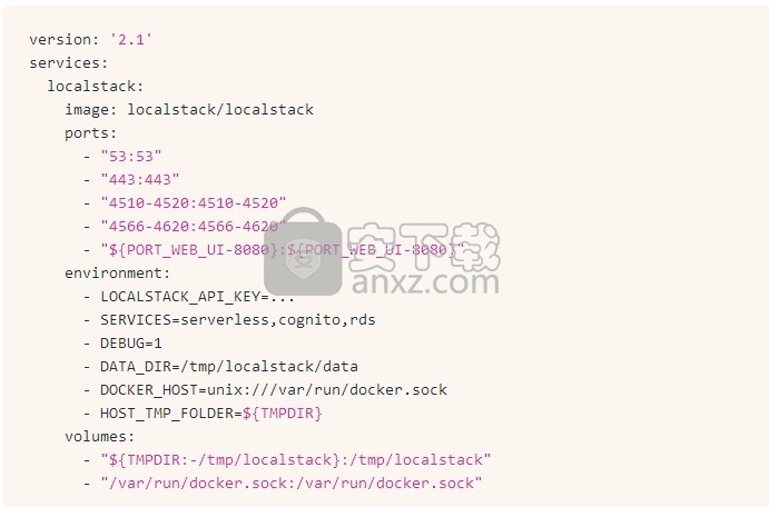LocalStack(本地AWS云堆栈)