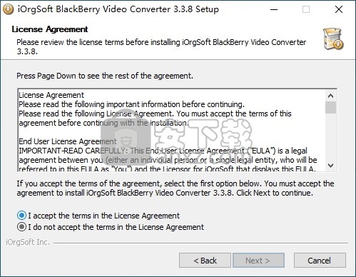 iOrgSoft BlackBerry Video Converter(黑莓视频格式转换器)