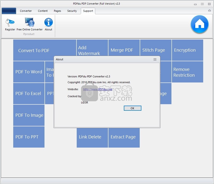 PDFdu PDF Converter(PDF格式转换器)