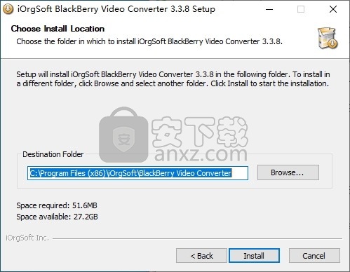 iOrgSoft BlackBerry Video Converter(黑莓视频格式转换器)