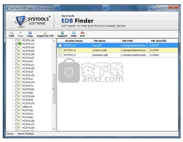 SysTools EDB Finder(EDB文件查找工具)
