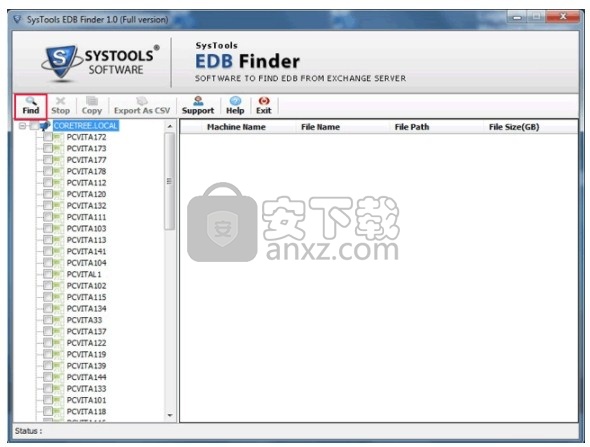 SysTools EDB Finder(EDB文件查找工具)