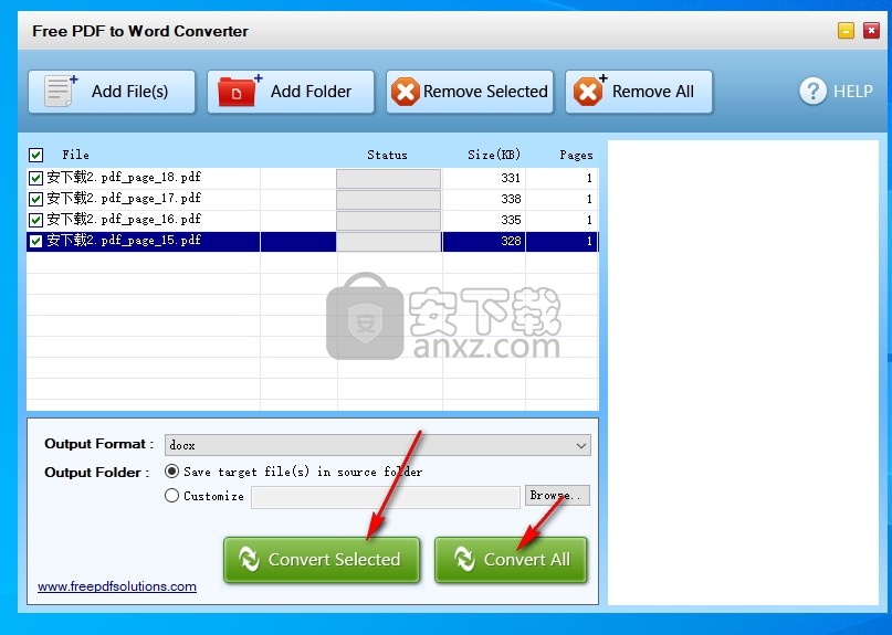 Free PDF to Word Converter(免费PDF转Word转换器)