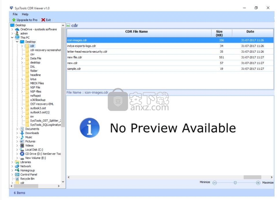 SysTools CDR Viewer(CDR文件查看器)