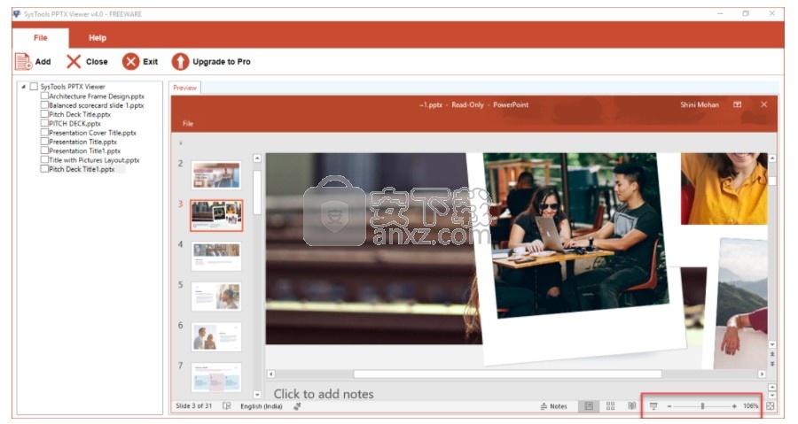 SysTools PPTX Viewer(PPTX文件查看器)