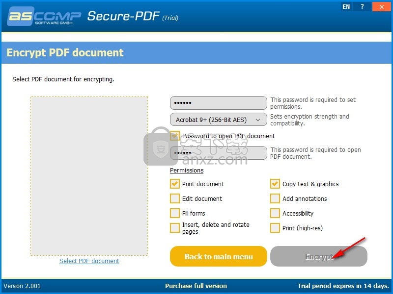 Secure-PDF(PDF加密工具)