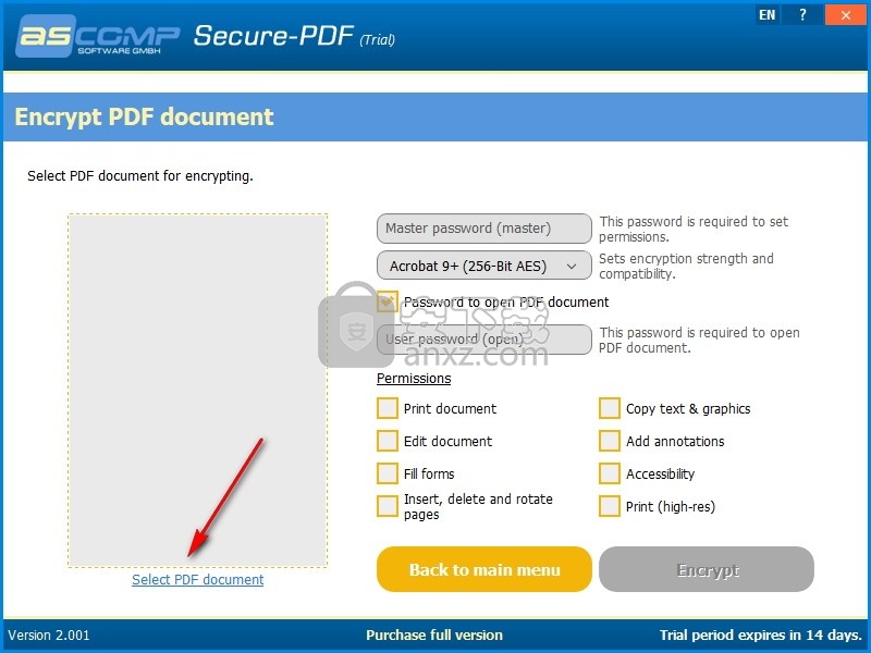 Secure-PDF(PDF加密工具)