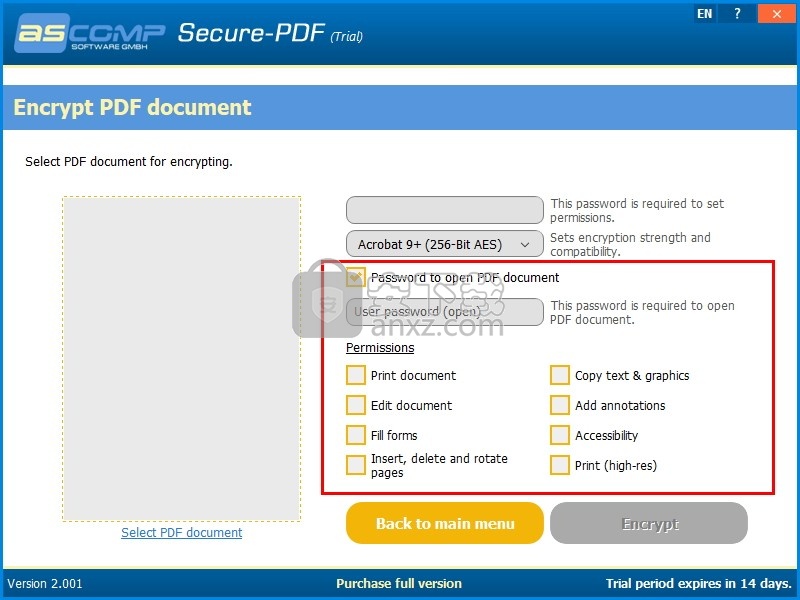 Secure-PDF(PDF加密工具)