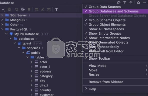 jetbrains datagrip 2021.1汉化文件