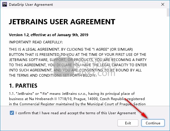 jetbrains datagrip 2021.1汉化