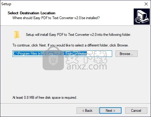 Easy PDF to Text Converter(免费PDF转TXT转换器)