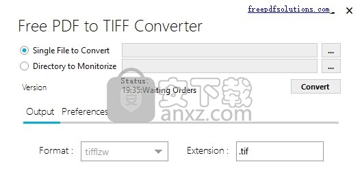 Free PDF to TIFF Converter(免费PDF转TIFF转换器)