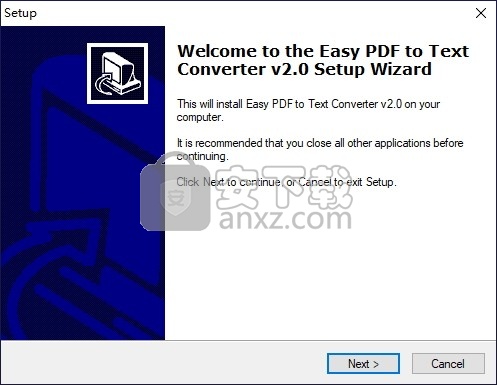 Easy PDF to Text Converter(免费PDF转TXT转换器)